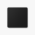Harmonious Black Matt Steel Flat Socket Cover
