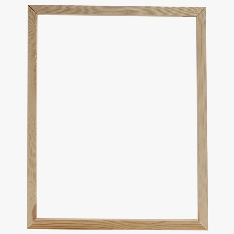 Wooden frame for photo art home decoration DIY