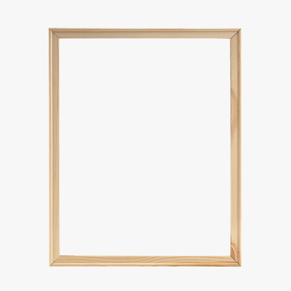 Wooden frame for photos and artistic decorations