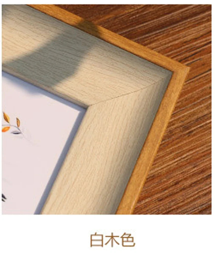 Nordic square photo frame in resin for wall decoration - view 7