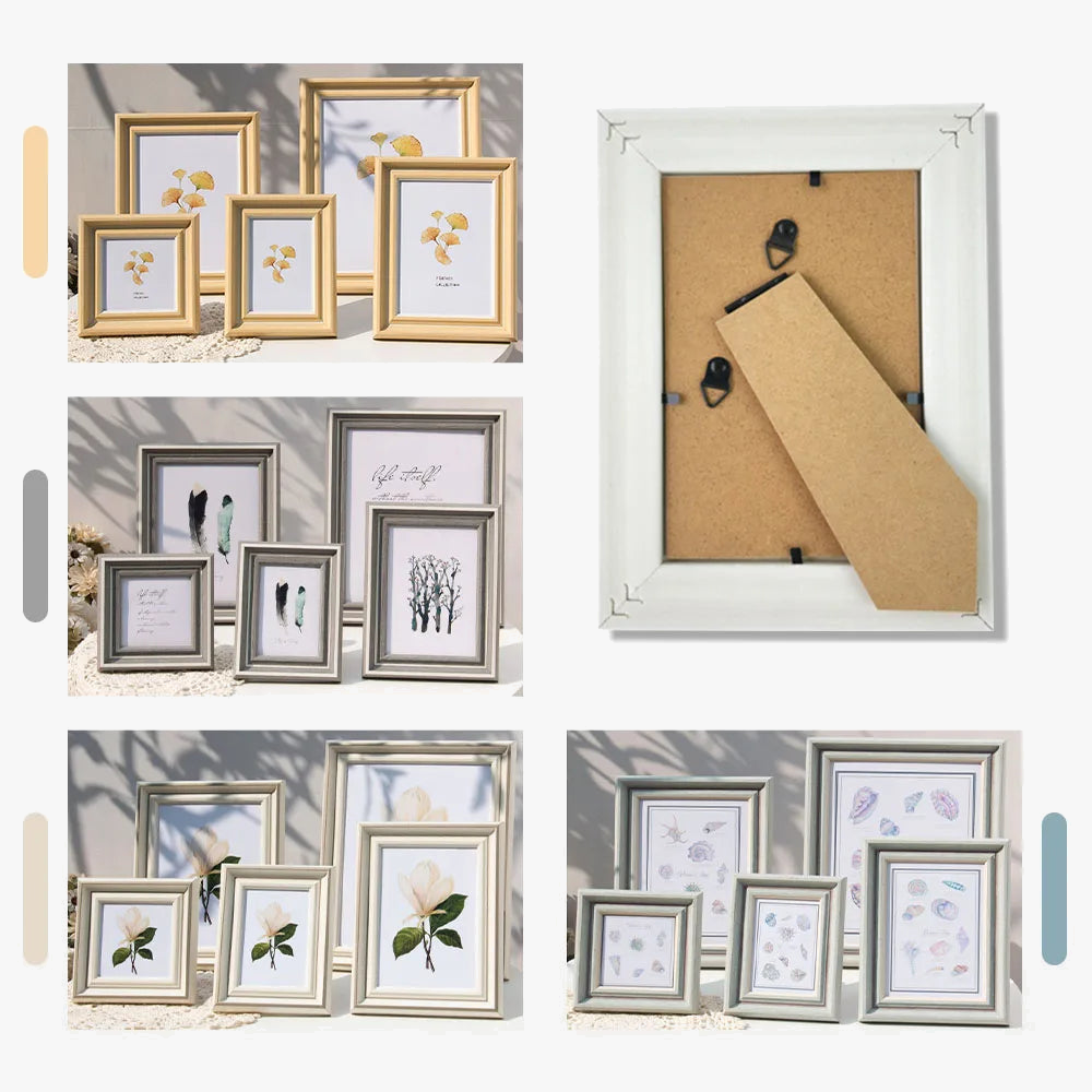 Creative wooden photo frame for children to hang - view 4