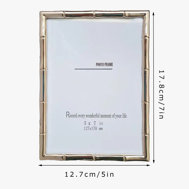 Decorative gold picture frame for office or wall - view 6