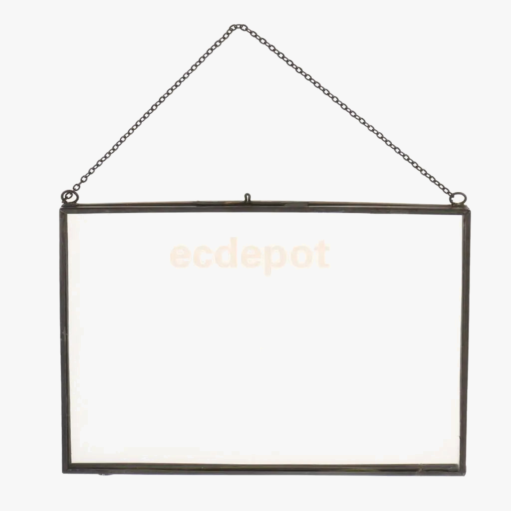 Double-sided photo frame industrial style for plants and portraits - view 5