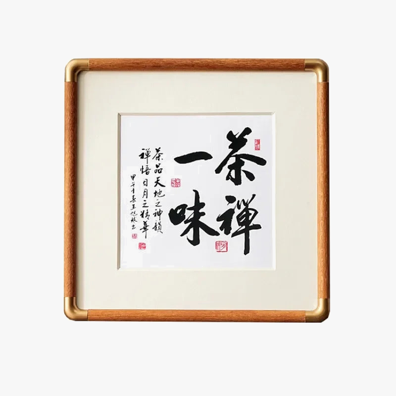 Solid wood photo frame for elegant wall decoration - view 5