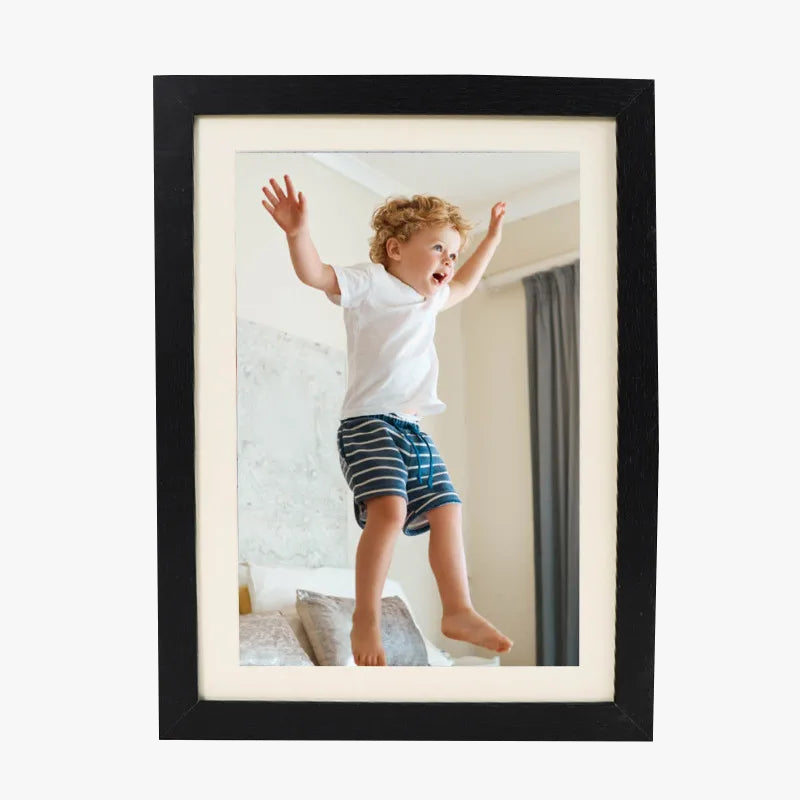 Wooden picture frame for children and storage paint - view 5