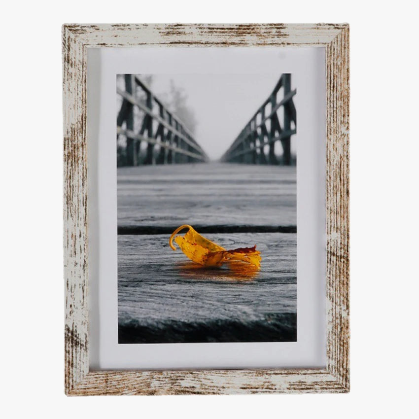 Wooden photo frame to hang for decoration and gifts - view 4