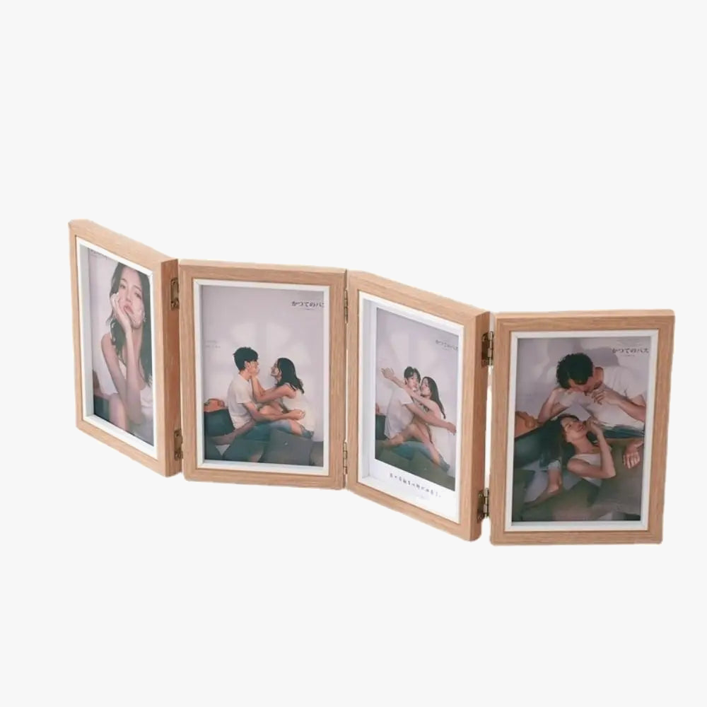 Foldable wooden photo frame for office album - view 10