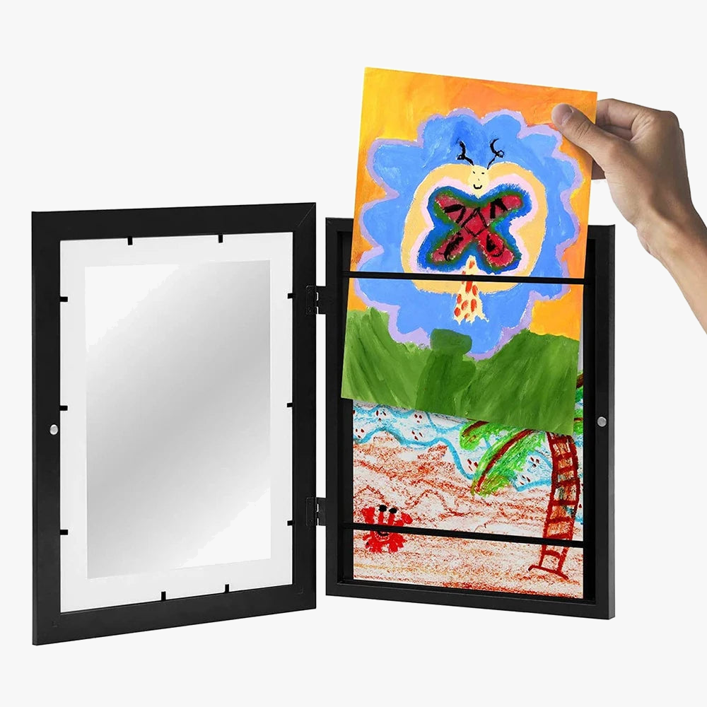 Magnetic art frames for children interchangeable decorations - view 2