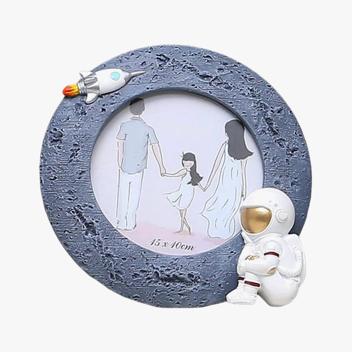Resin astronaut photo frames for interior decoration - view 3