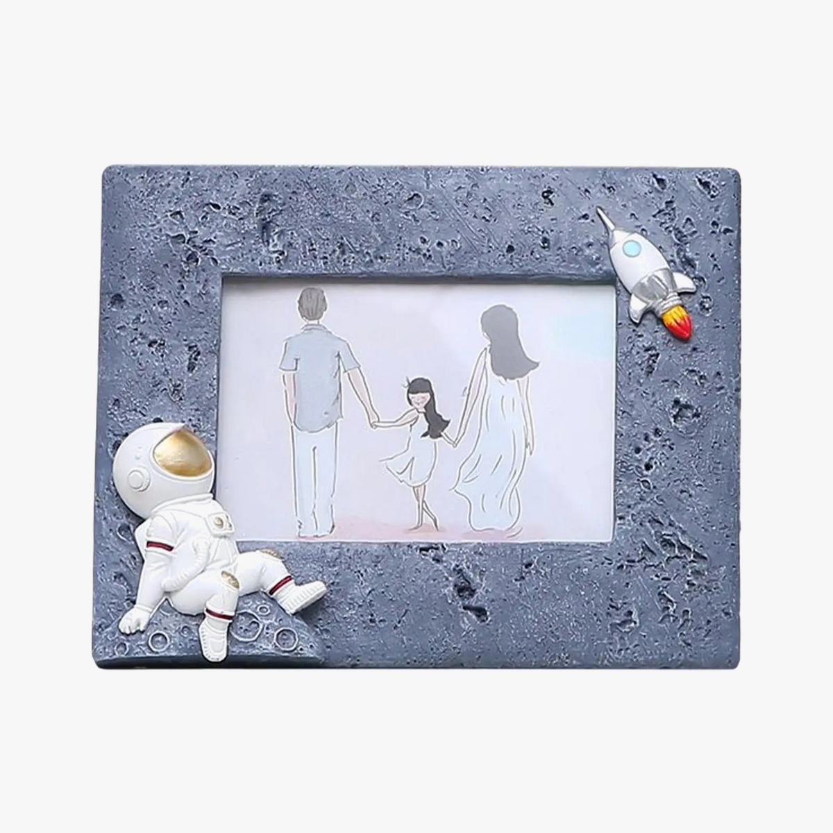 Resin astronaut photo frames for interior decoration - view 4