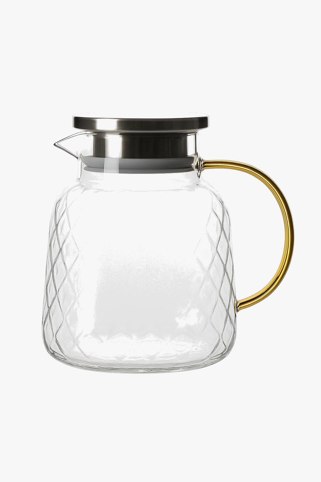 Cold insulated coffee maker with multi-capacity handle