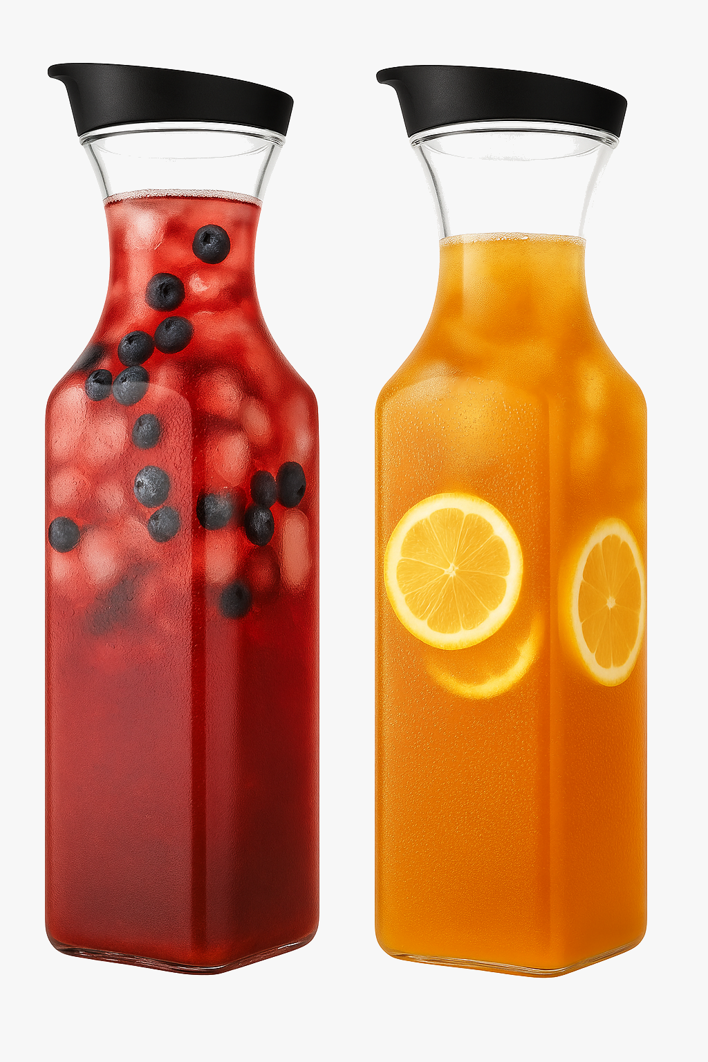 1000ml plastic juice carafe with refrigerator lid