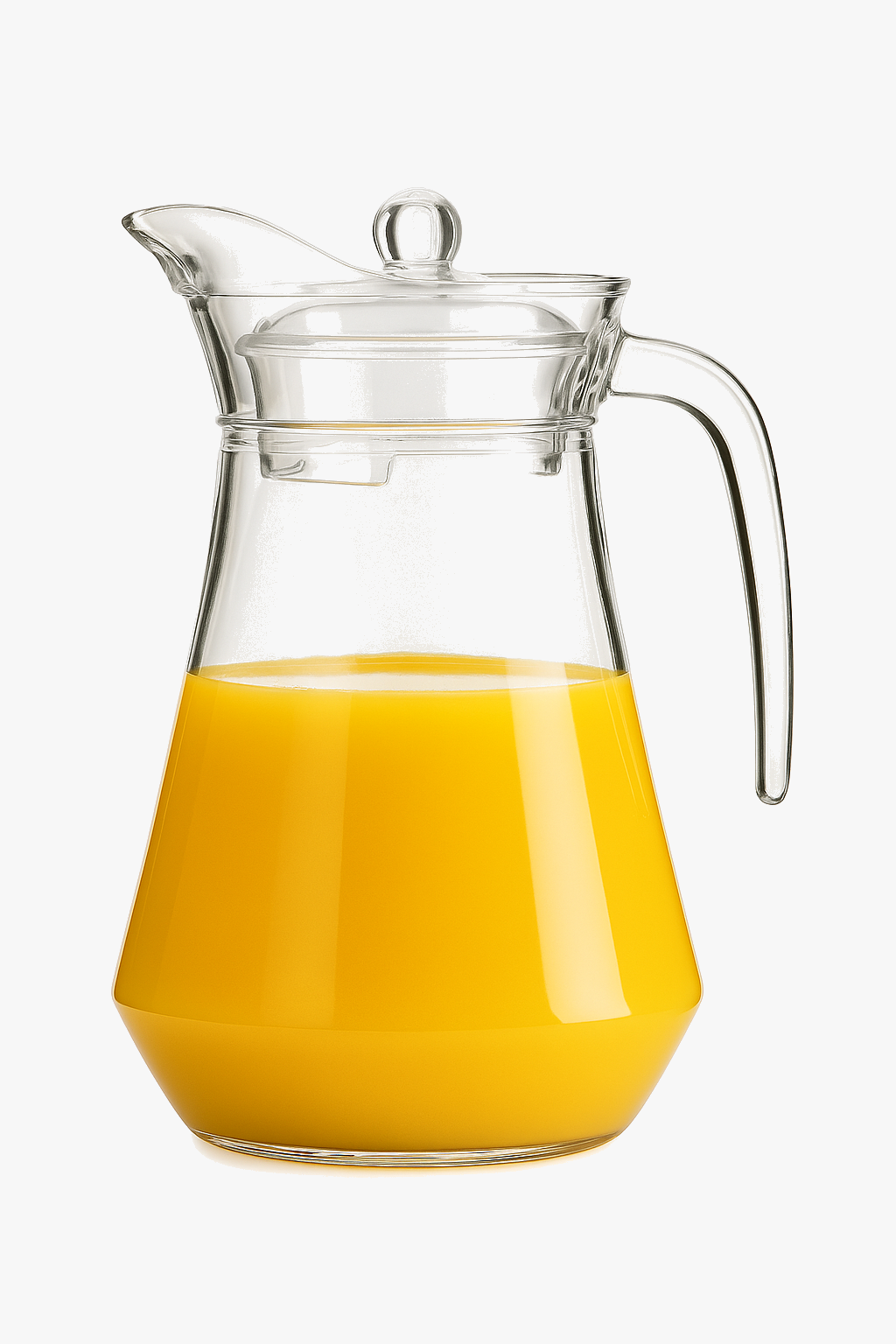 14l glass carafe with handle and lid