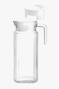 Timeless Glass Carafe with Lid for Iced Tea & Lemonade