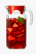 Glass carafe with 175 l design handle