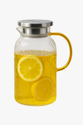 Glass carafe lemon water 1400 1800 ml