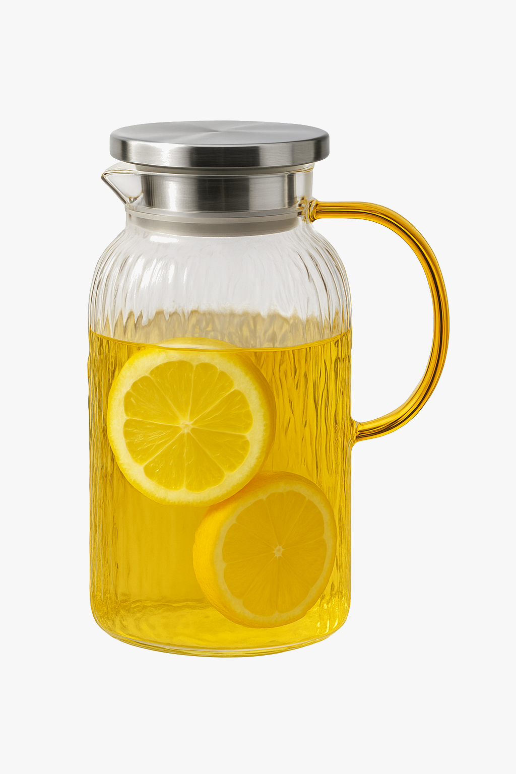 Glass carafe lemon water 1400 1800 ml