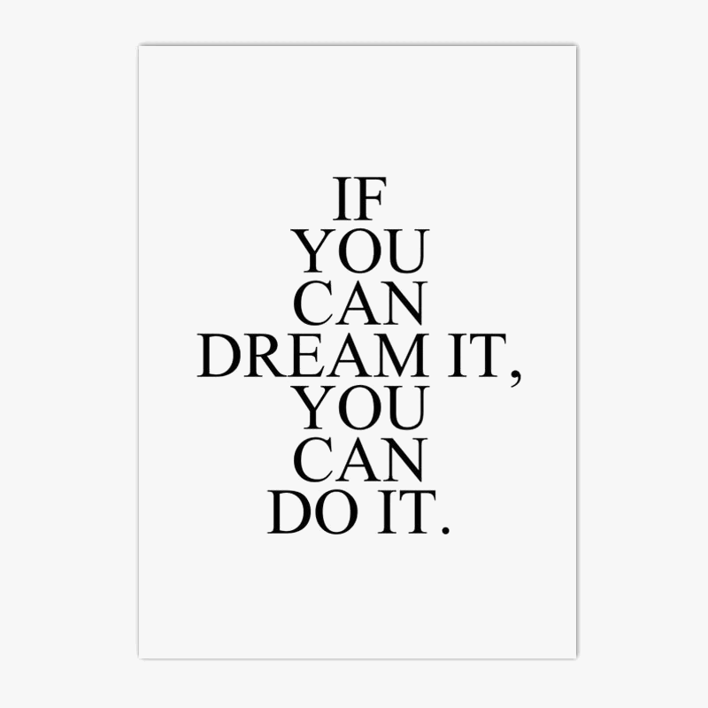 Nordic motivational quotes posters and decorative prints