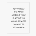 Nordic motivation quotes wall art for interior decoration