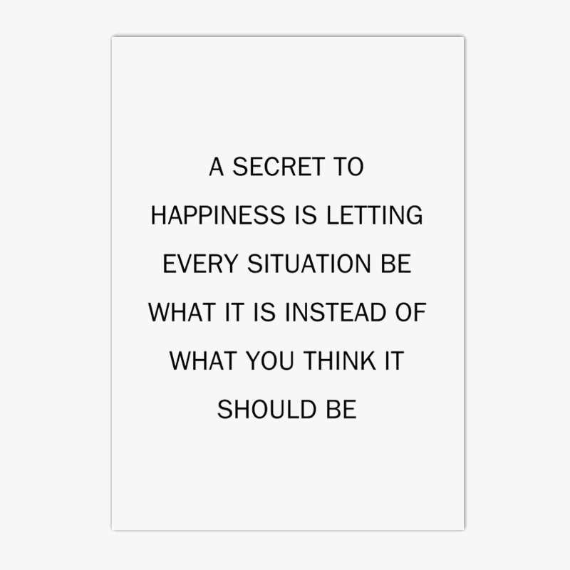 Nordic Motivational Quote Unframed Canvas Trio