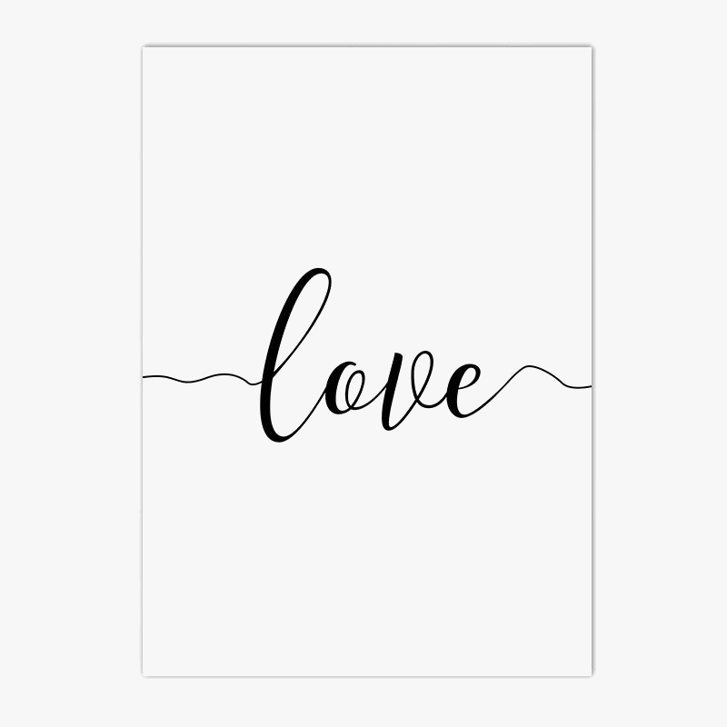 Nordic Motivational Quote Canvas Wall Art, Design A426