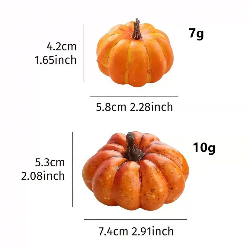 Decorative foam pumpkins for Halloween and autumn - view 4