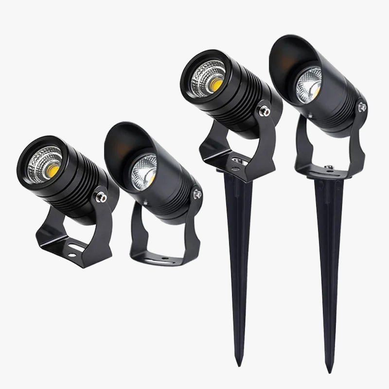 Waterproof led garden lighting with pike for outdoor driveway