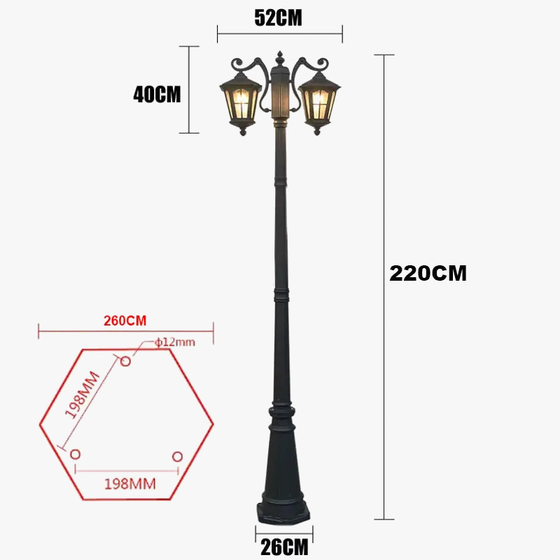 Waterproof outdoor lighting for park and road garden - view 5