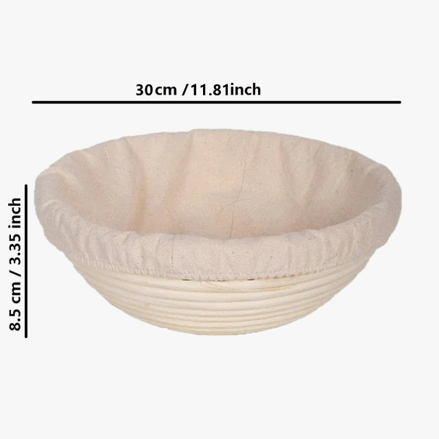 Rattan bread basket for cooking and fermentation - view 6