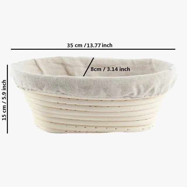 Rattan bread basket for cooking and fermentation - view 8
