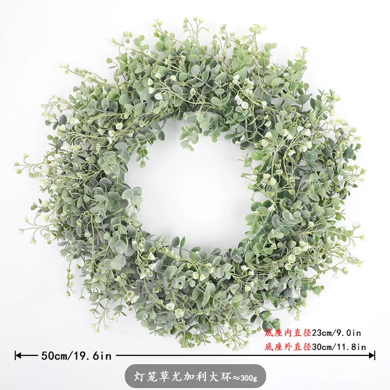 Eucalyptus crown for hanging party decoration - view 5