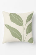 Green vegetable cushion for a natural and comfortable decor