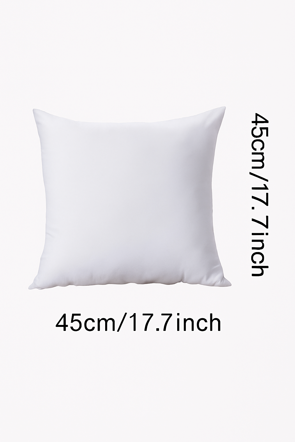 Classic 45x45cm cushion in soft cotton for comfort - view 7