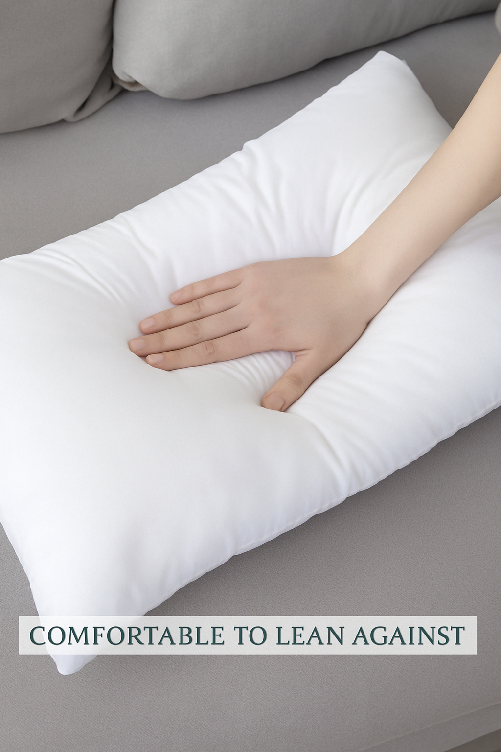 Decorative cushion white several sizes for an elegant style - view 5