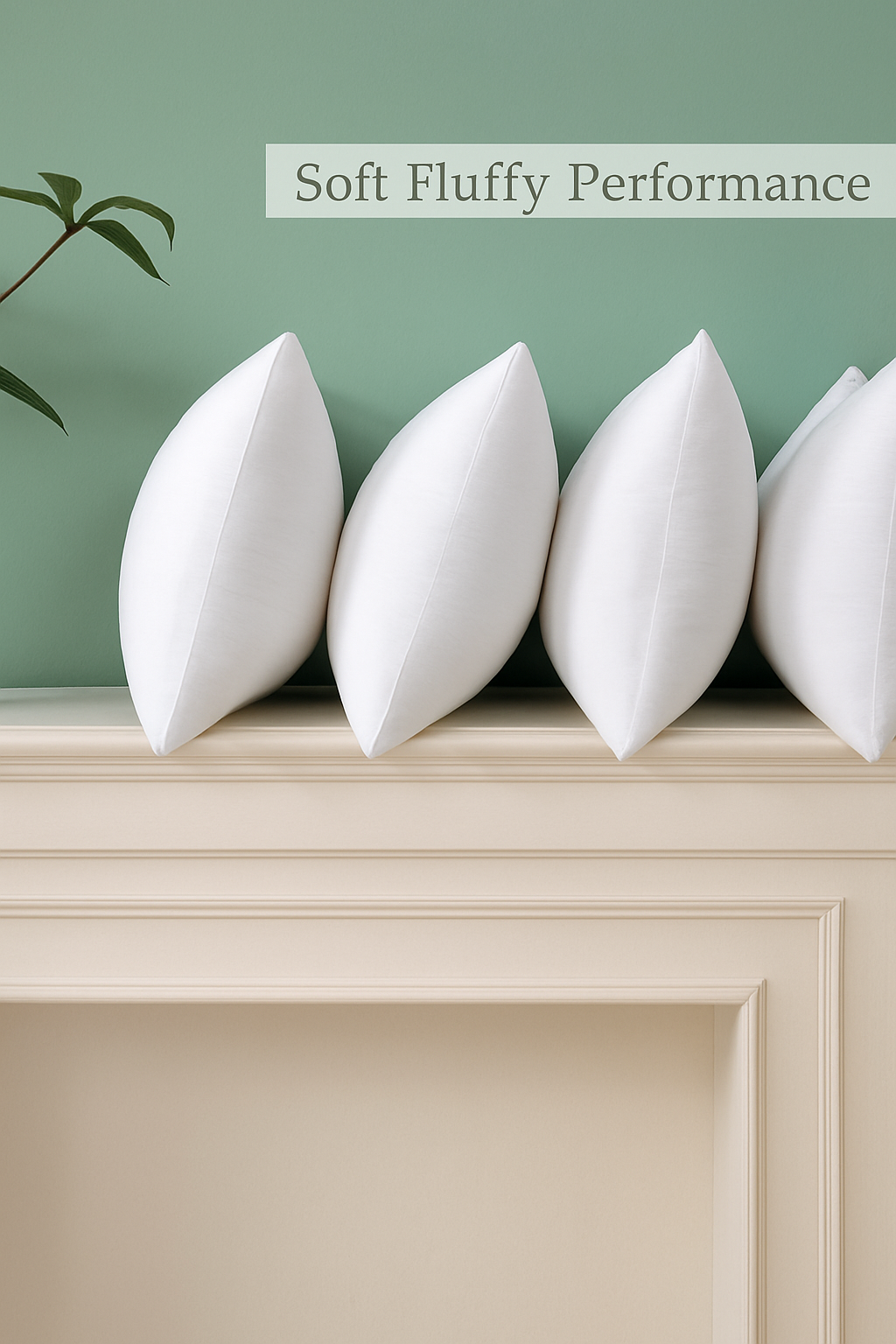 Decorative cushion white several sizes for an elegant style - view 7
