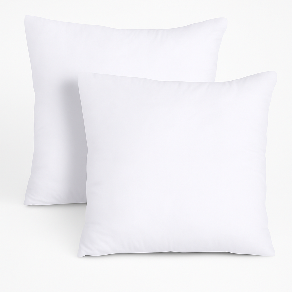 Square decorative cushion in soft cotton 45x45 cm for bed or sofa - view 6