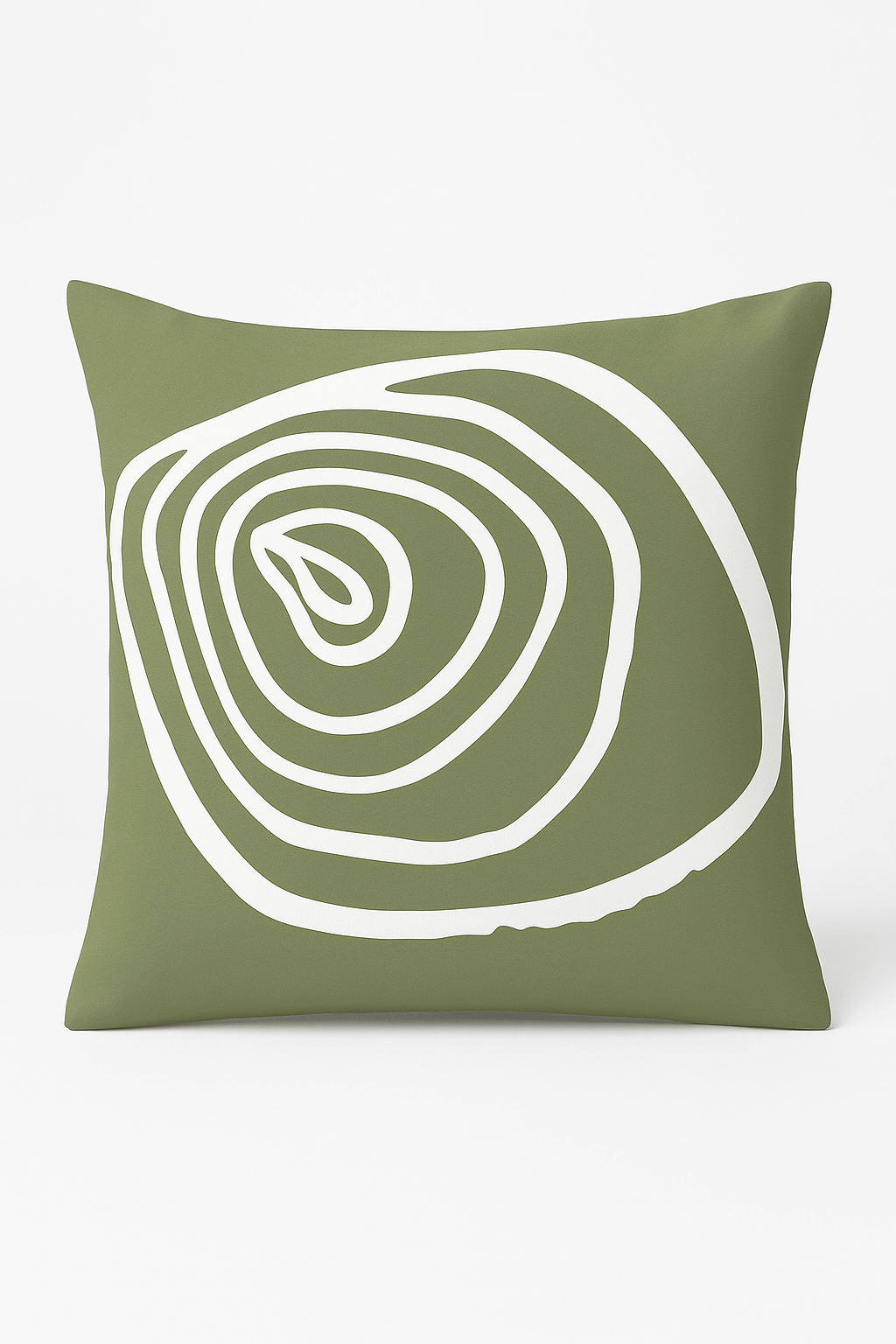 Green plant pattern cushion for elegant and comfortable interior decoration