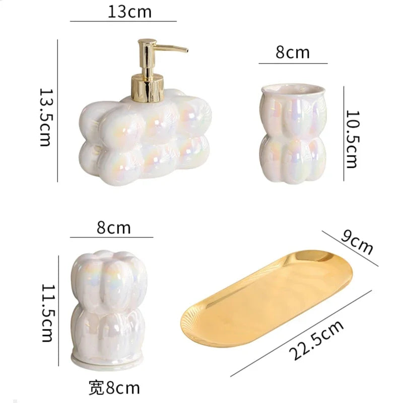 Creative decoration for ceramic bathroom clouds - view 4