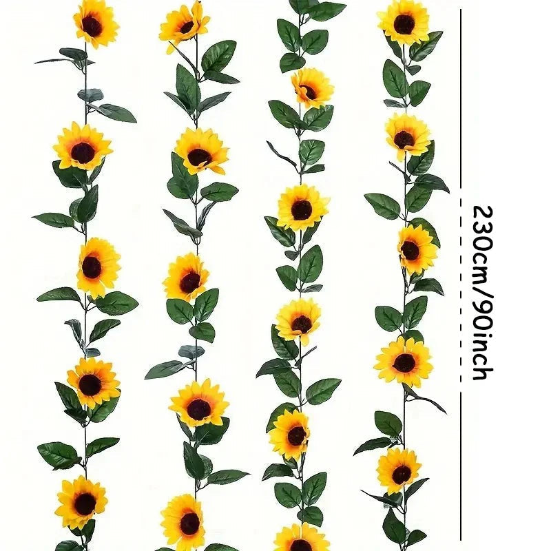 Artificial sunflower decoration for wedding and parties - view 6
