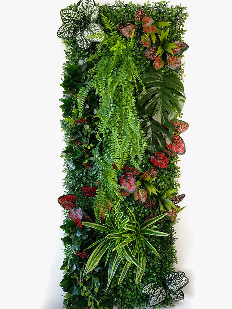 Artificial wall decoration grass chlorophytum for garden and events - view 6