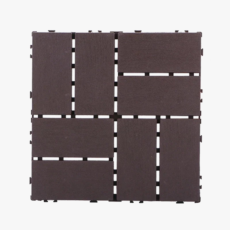 30x30 Plastic Interlocking Deck Tiles for Balcony Renovation