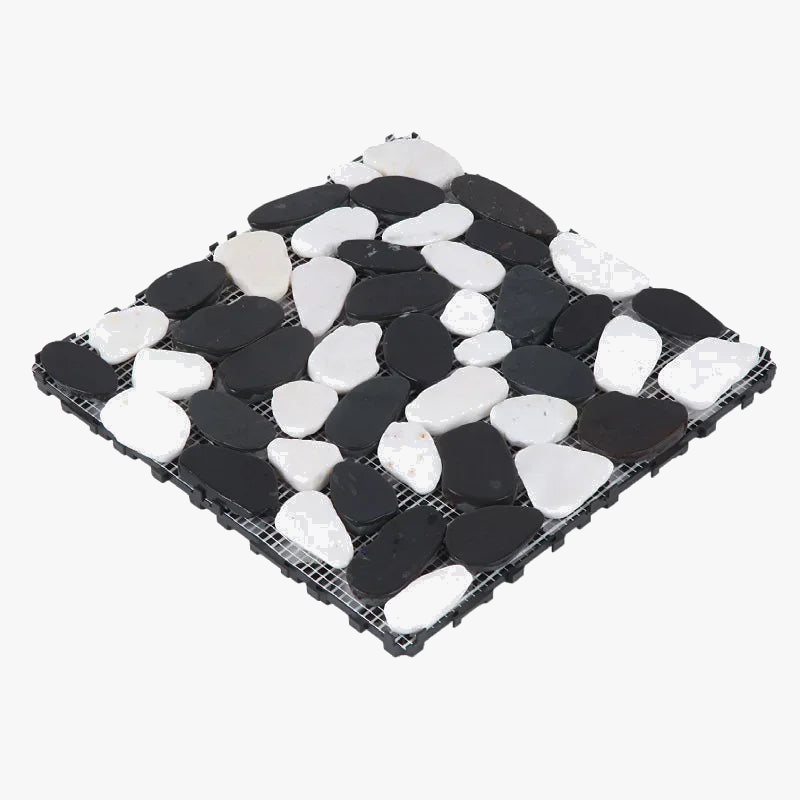 Natural Stone Interlocking Deck Tiles Waterproof