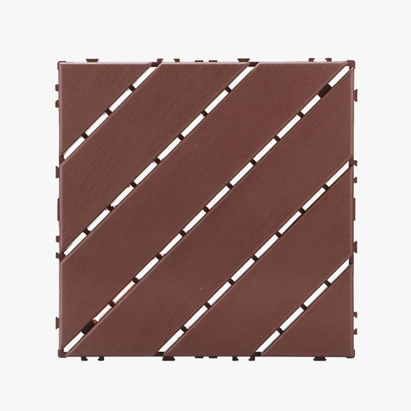 30x30 cm Plastic Deck Tile for Quick Courtyard Renovation