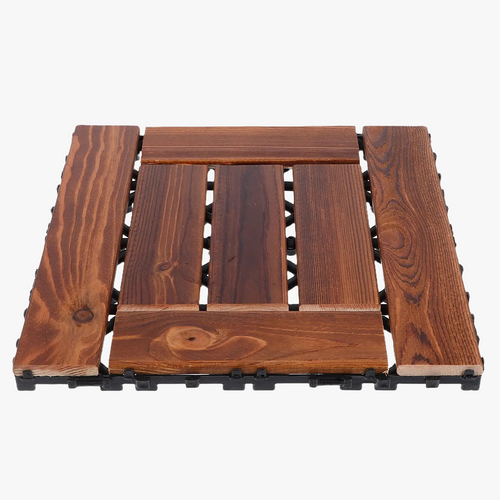30x30x15cm Wood Interlocking Deck Tiles