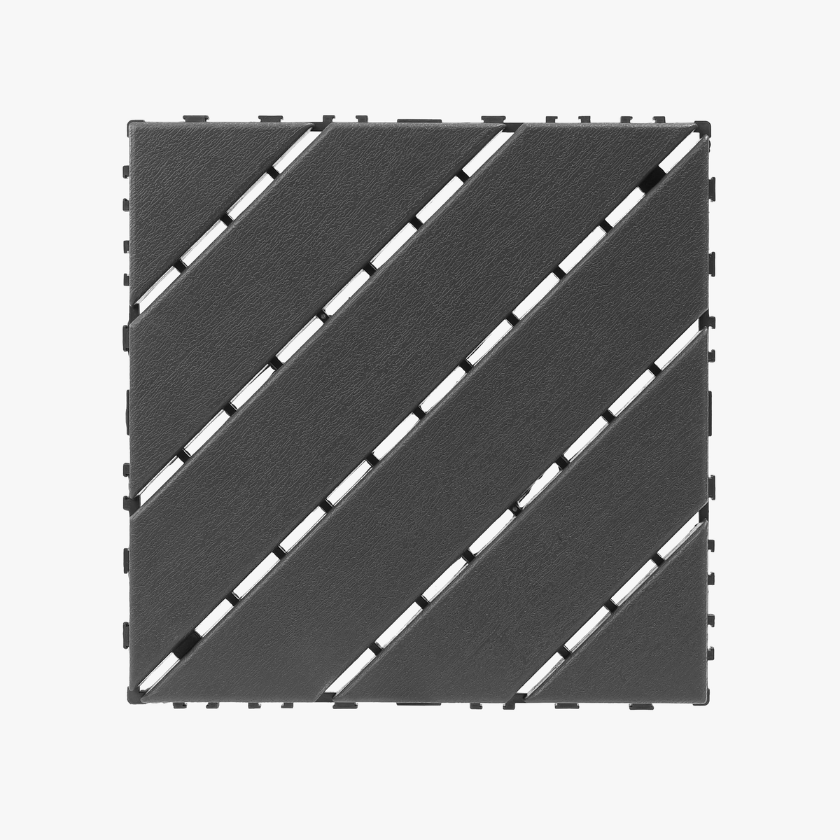 44-Pack 30x30 Plastic Interlocking Deck Tiles