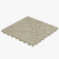 30 cm Stone-Look Interlocking Deck Tiles