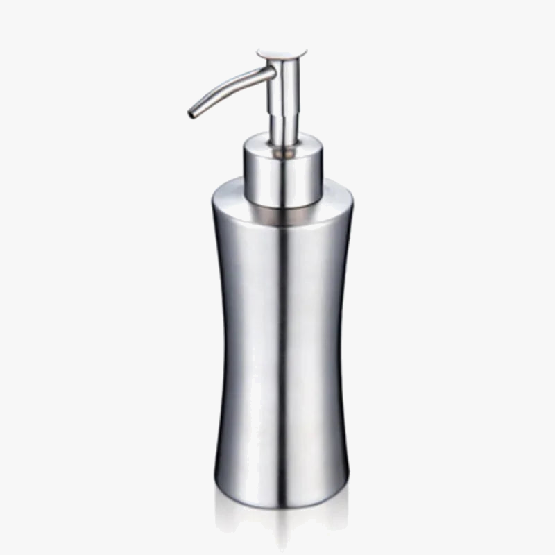Stainless steel soap dispenser for hands and bodies - view 3
