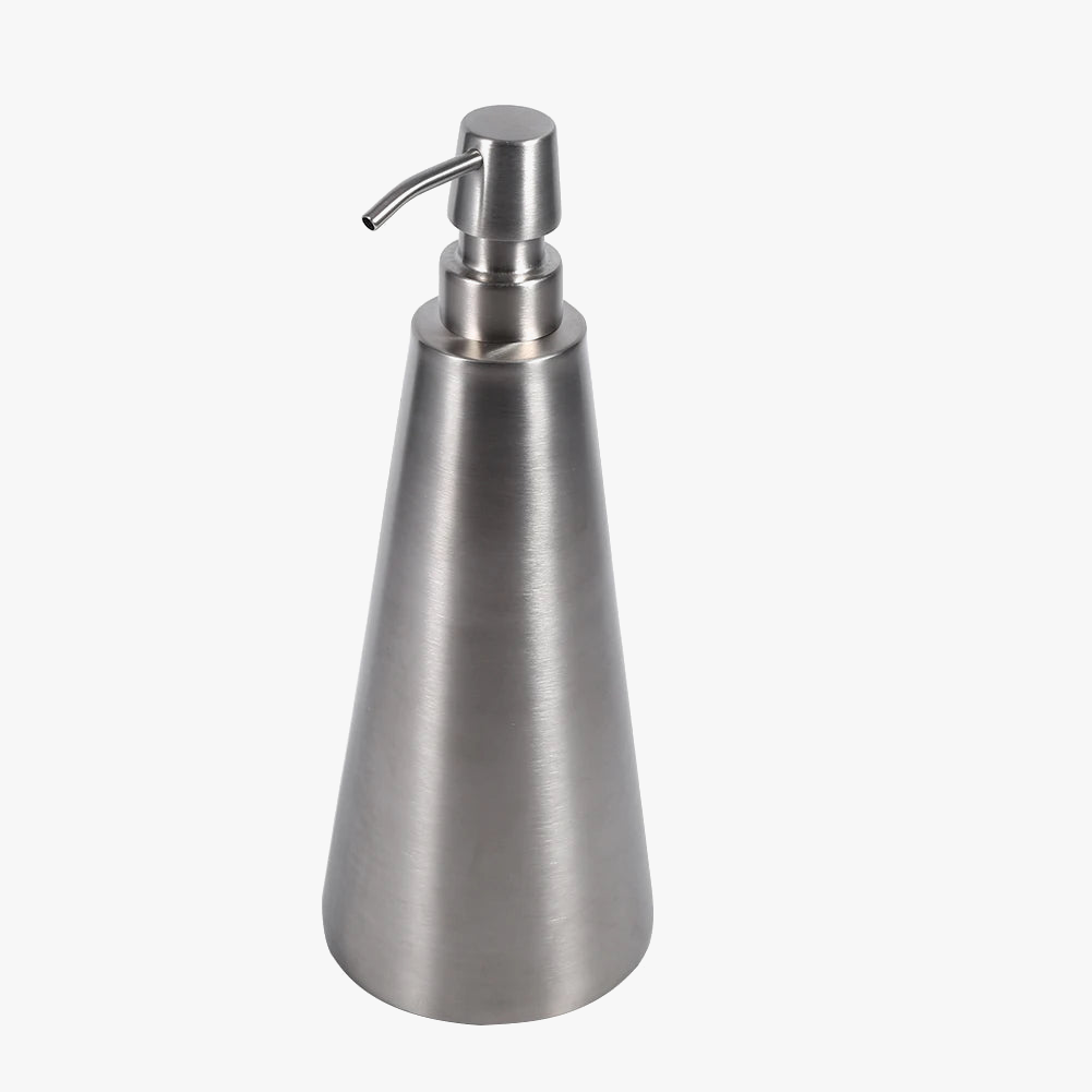 Liquid soap dispenser in stainless steel high capacity - view 6