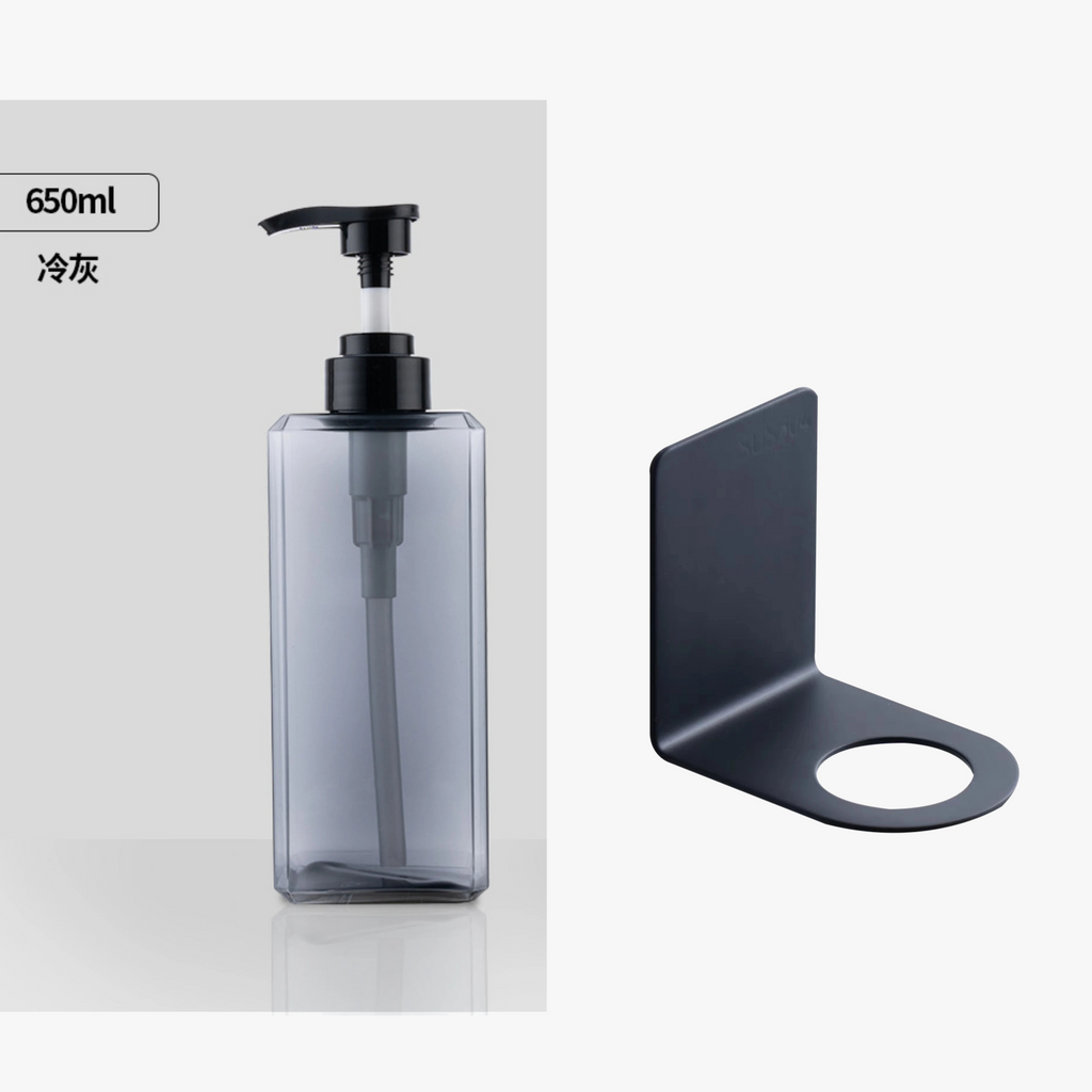 Liquid wall soap dispenser for disinfectant and shower gel - view 7