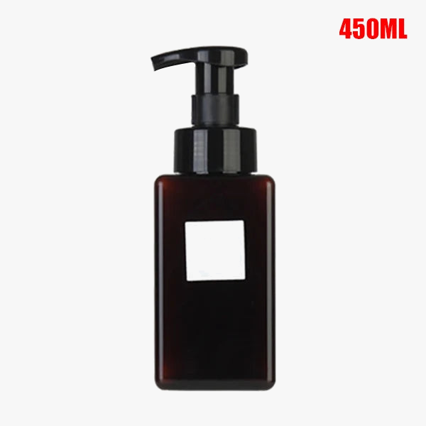 Portable soap dispenser with manual foam pump - view 6